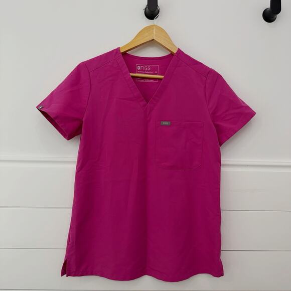 Women’s FIGS Technical Collection Pink Scrubs Size XS - Picture 1 of 4